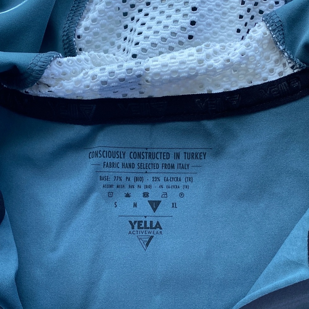 NEW Yella Go Getter Pullover Zip Hoodie Sweatshirt Activewear - Picture 4 of 4